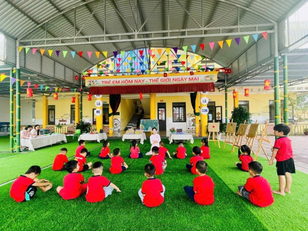 PHÂN HIỆU 5 - TRƯỜNG MẦM NON ĐỨC THỊNH SÔI NỔI CÁC HOẠT ĐỘNG CHÀO MỪNG NGÀY PHỤ NỮ VIỆT NAM 20/10