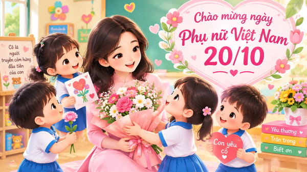 Mừng Ngày Phụ Nữ Việt Nam 20 10